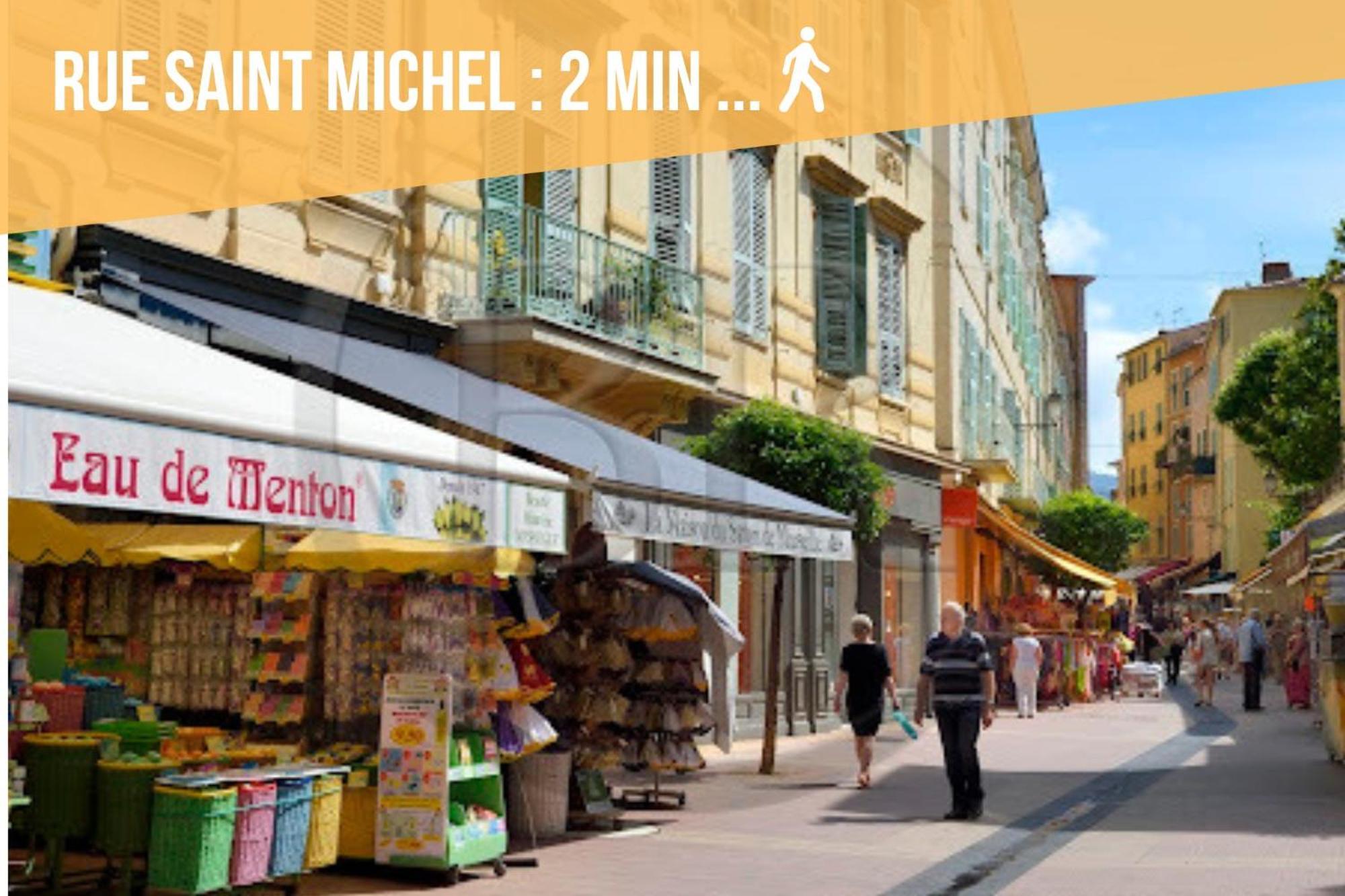 Ou Mentounasc - Duplex Vieille Ville Menton - Free Parking Екстер'єр фото