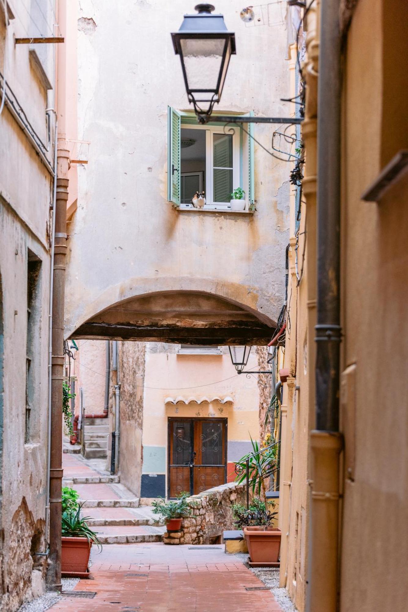 Ou Mentounasc - Duplex Vieille Ville Menton - Free Parking Екстер'єр фото